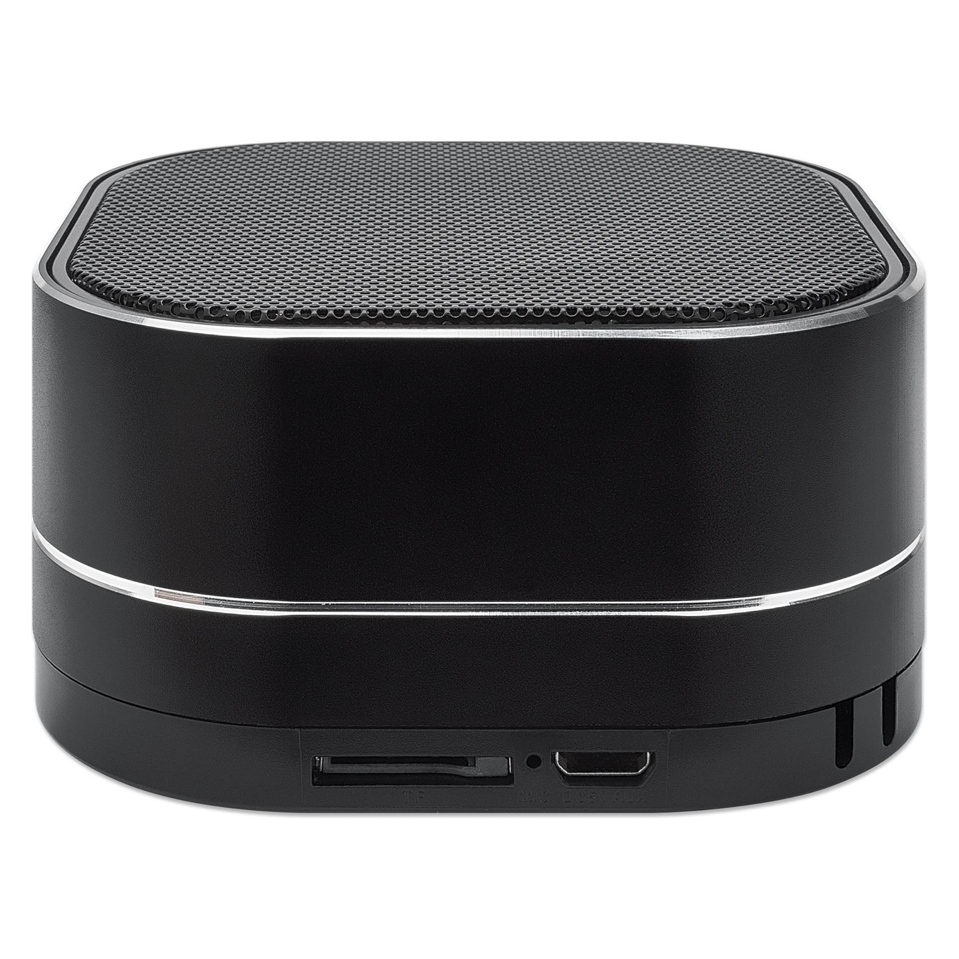 Manhattan Sound Science Metallic LED Bluetooth-Lautsprecher (164993)