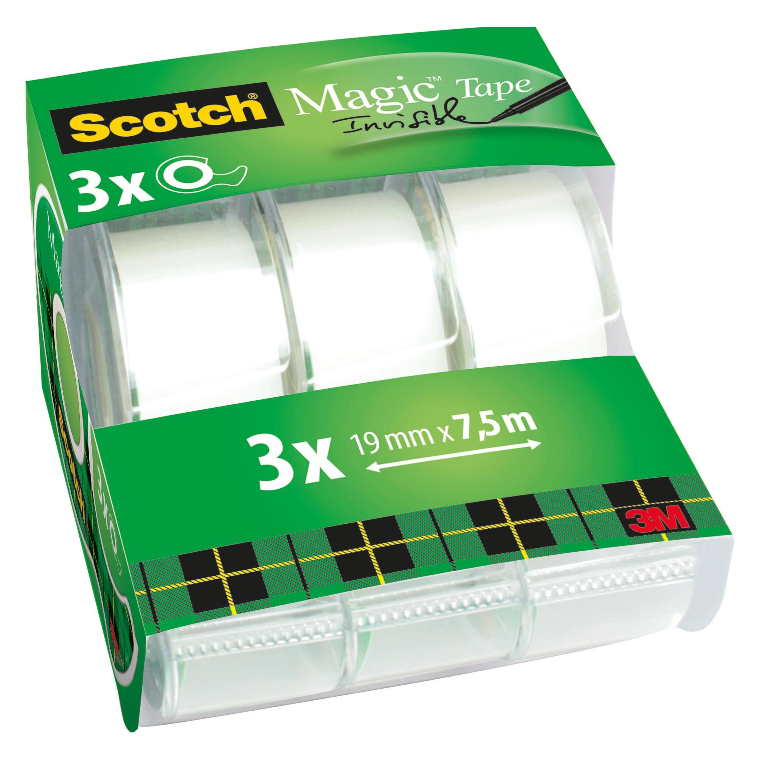Scotch Klebeband Magic 7500mm Transparent (19 mm) (7100114799)