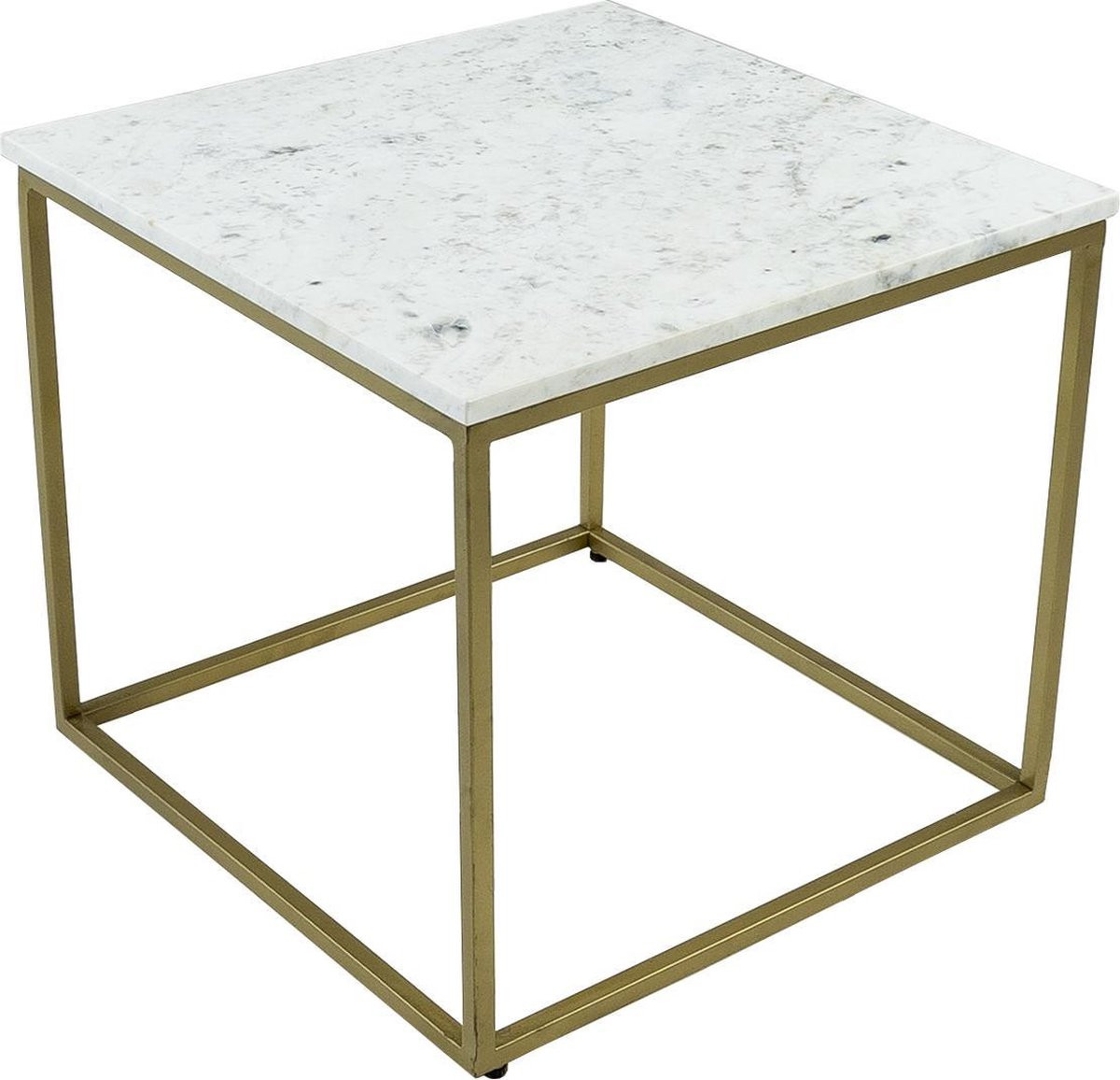 Kick Bijzettafel Marble Wit van Kick Collection