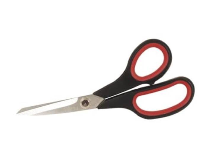 Toolland Multifunctionele schaar, roestvrij staal, soft grip en ergonomisch ontwerp, 165 mm