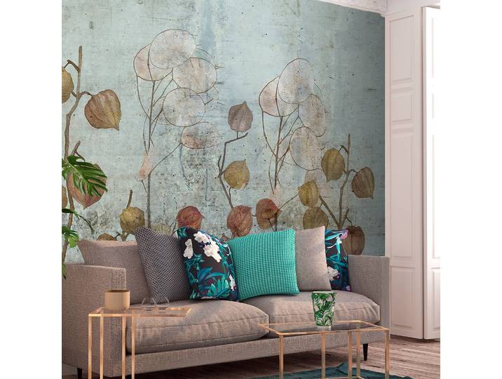 Fototapete Painted Lunaria 100 x 70cm 100 x 70 cm