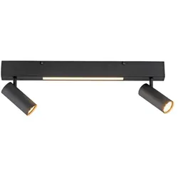 SCHÖNER WOHNEN-Kollektion Strahler Dante Alu, Eisen, Stahl & Metall Schwarz