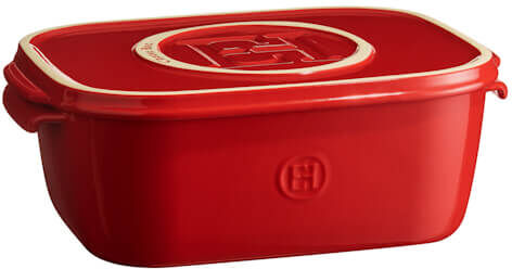 Emile Henry Burgundy Cheese Box