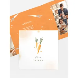 Osterkarten selbst gestalten mit Spruch und Fotos im Onlinedesigner bei Meine-Kartenmanufaktur.de