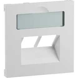 Legrand 765159 SEANO Abdeckung 2x RJ45 f Datendosen Fremdfabrikate Ultraweiß
