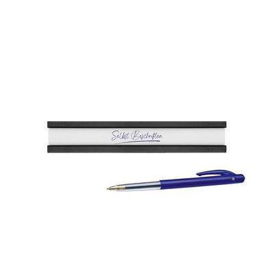 CombiCraft Magnetische Etikettenhalter 76x13 mm- Set von 5 für Effiziente Organisation