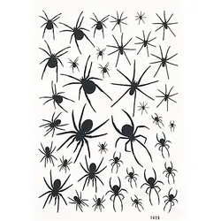 Tattoo-Set "Spinnen"