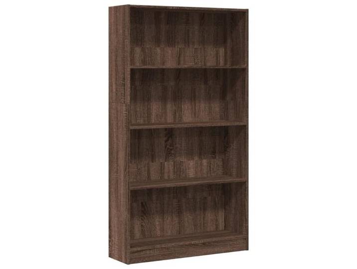 Étagère de rangement Bibliothèque chêne marron 80x24x143 cm bois d'ingénierie CHY71312099