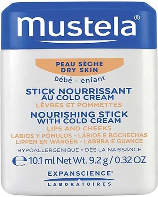 Mustela Stick Nutritivo Cold Cream Pele Seca 9g