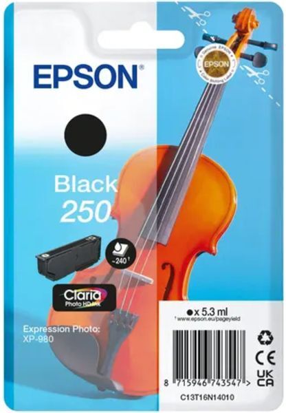 Epson 250 (C13T16N14010) - Schwarz - Druckerpatrone