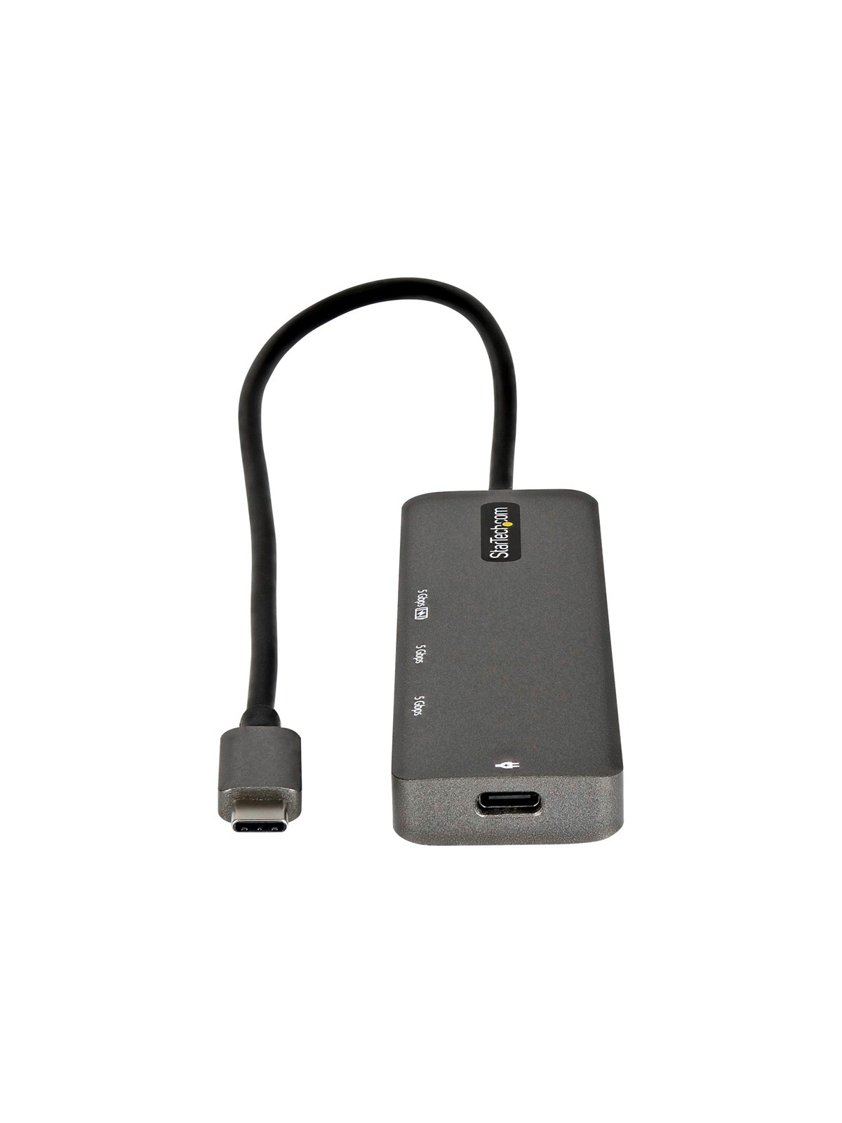 StarTech.com USB C Multiport Adapter USB-C to HDMI 2.0b 4K 60Hz (HDR10) 100W Power Delivery Pass-Through