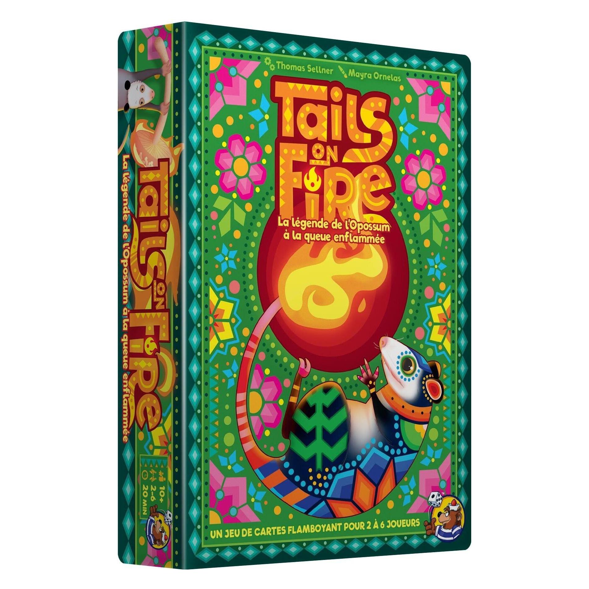 Iello Jeu - Tails on Fire (Französisch, 2 - 6 Spieler) (70231)