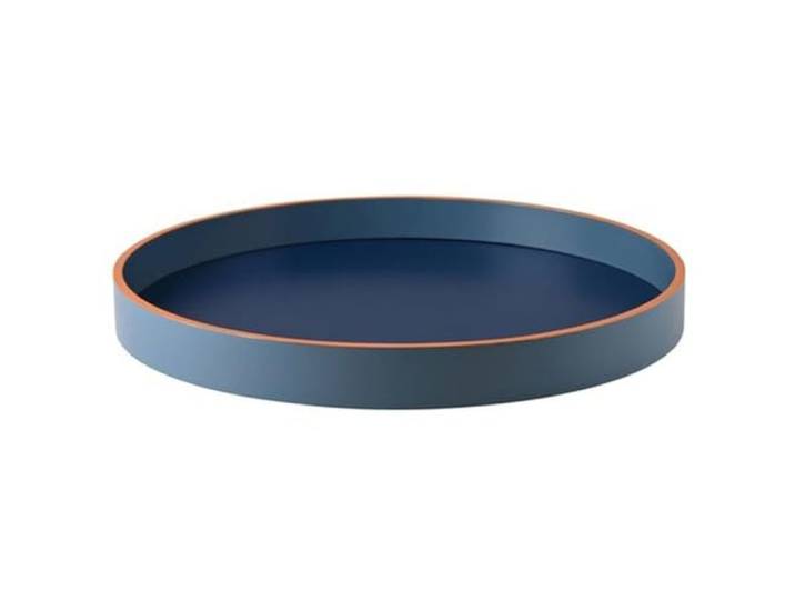 Giftcompany Tablett Spa Dunkelblau/Rauchblau/Orange (M)