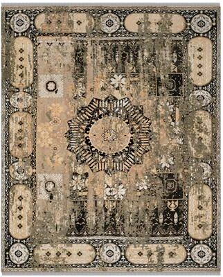 SAFAVIEH Couture Hand-knotted Vineyard Vyarka Vintage Boho Oriental Wool Rug with Fringe