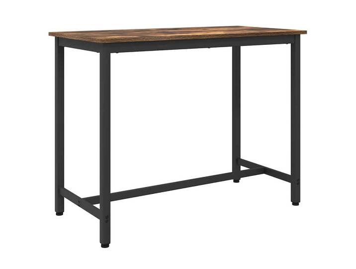 vidaXL Bartisch, Tisch Geräucherte Eiche 100 x 50 x 76,5 cm