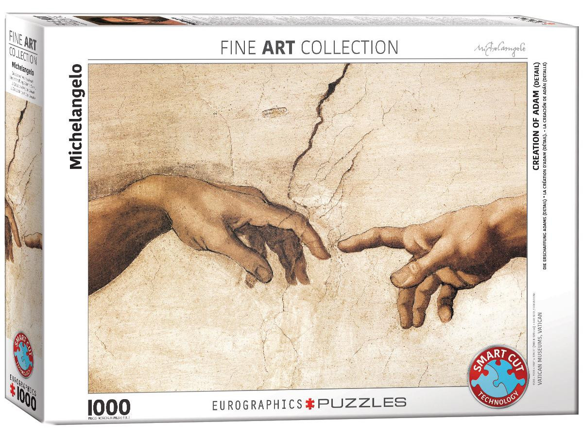 Sonstige Verlage Michelangelo De Schepping Puzzel 1000 stukjes