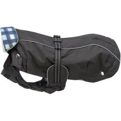 Trixie Rouen frakke, XS: 30 cm, sort (XS, Hundemantel), Hundemantel