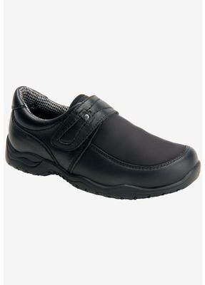 Women's Drew Antwerp Flats by Drew in Black Black Stretch (Size 7 N)