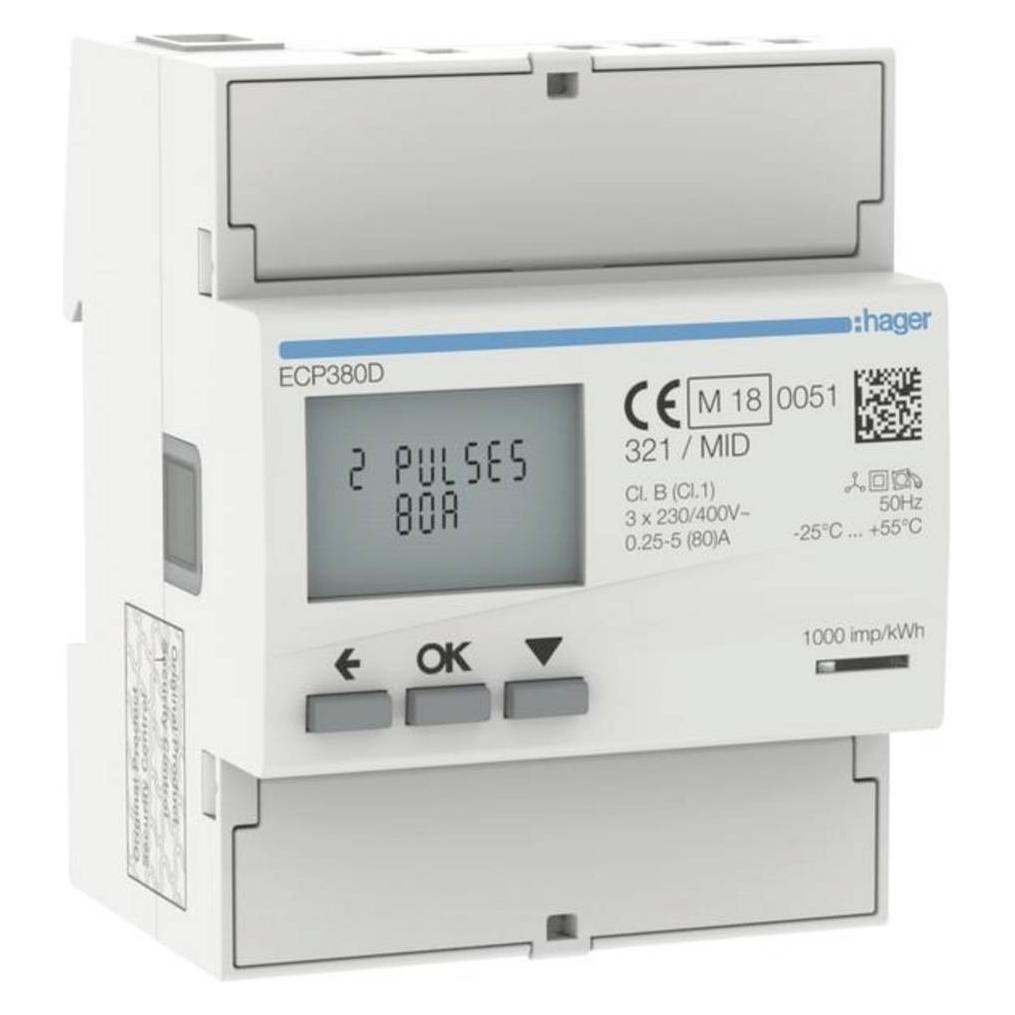 Hager Energiezähler (ECP380D)