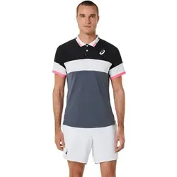 ASICS Herren Shirt MEN MATCH POLO-SHIRT, Größe S in Rot Rot