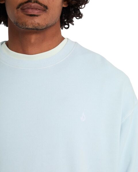Volcom Single Stone Tw Crew (M - Light Blue)