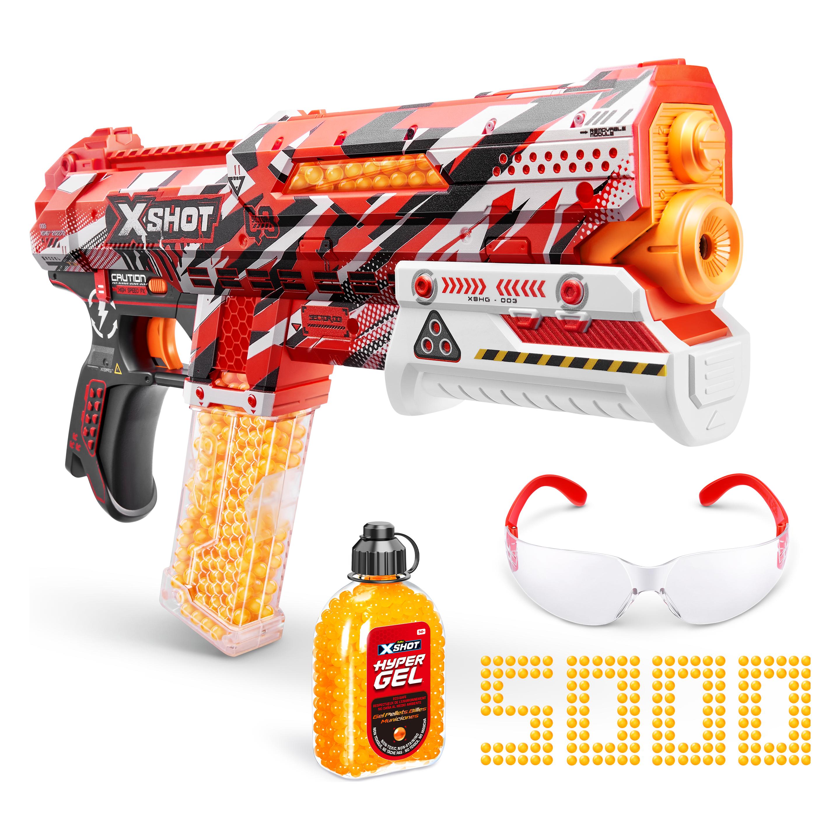 Zuru X-SHOT Hyper Gel Clutch Blaster mit Gel-Kugeln - EN71 (36622)