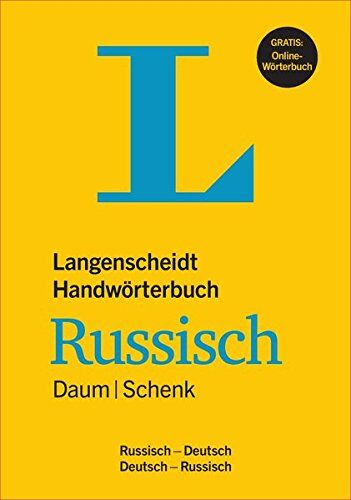 Edmund Daum - Langenscheidt Handwörterbuch Russisch Daum/Schenk - Buch mit Online-Anbindung: Russisch-Deutsch/Deutsch-Russisch (Langenscheidt Handwörterbücher) - Preis vom 04.10.2026 03:51:26 h