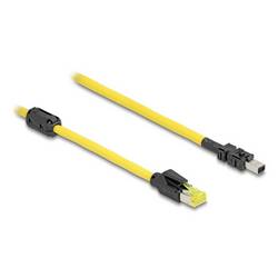 Delock 81253 RJ45 Data Link Kabel 5 m Schwarz, Gelb 1 St.