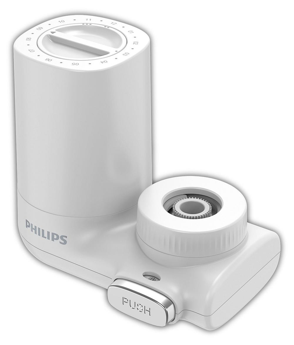 Philips AWP3703/10 waterfilter met microfiltratie en verticale kraan, wit