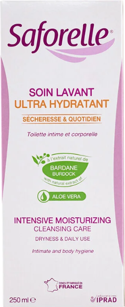 Saforelle Solução de Lavagem Ultra-Hidratante 250ml