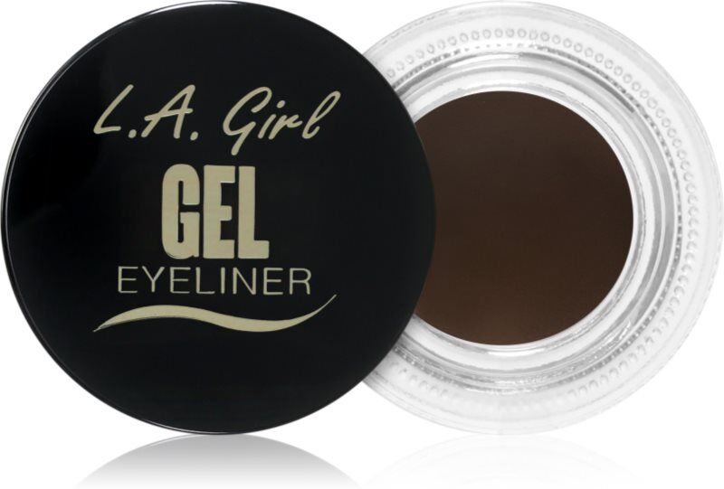 L.A. Girl Cosmetics Gel Eyeliner gel eyeliner shade Rich Chocolate Brown 3 g