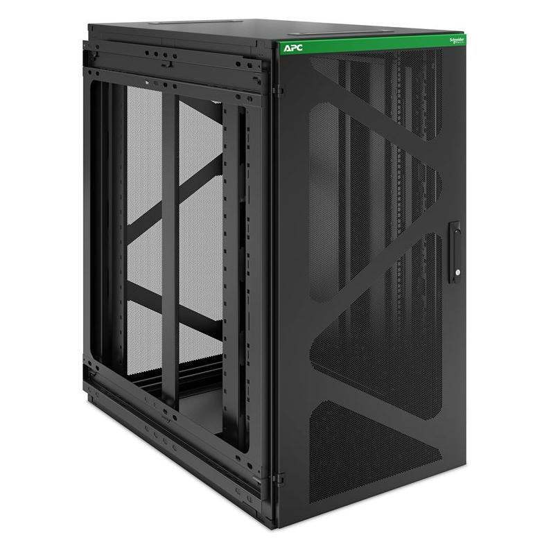 APC NetShelter 24U Wallmount Rack Enclosure Cabinet Side Mount UPS Depth (24 HE, 19 Zoll Rack) (AR124SM)