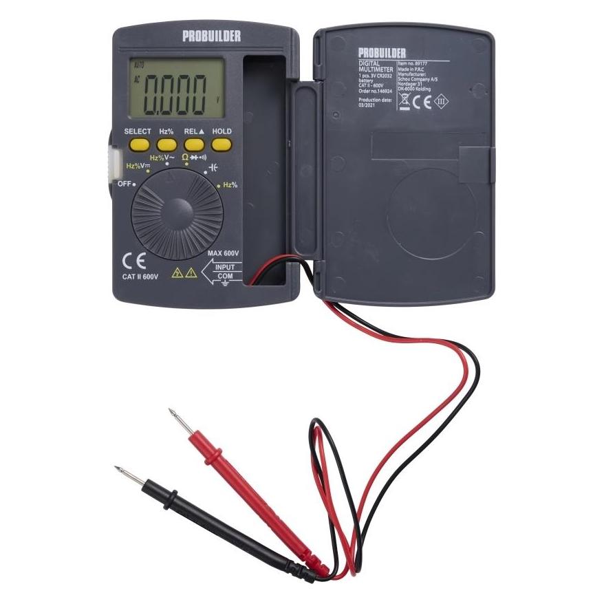 Probuilder Multimeter Digital (Hand-Multimeter) (89177)