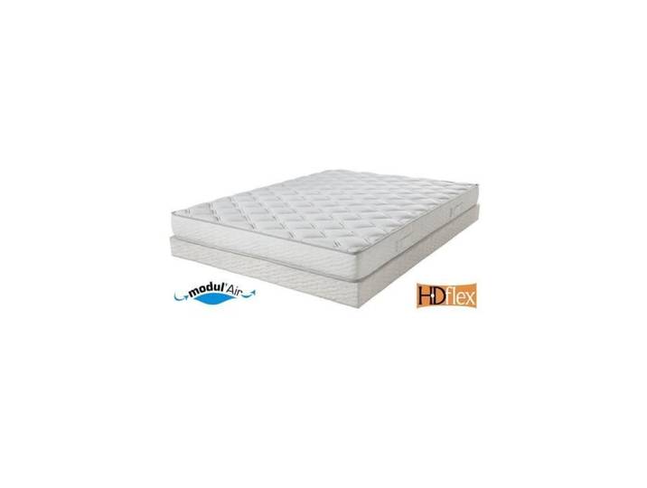 Matelas 160x200 Montana - Mousse - Hauteur 18 cm - 3 zones - Soutien medium