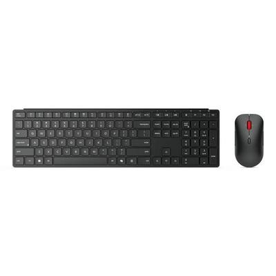 Lenovo Pro Combo 6000 Kabellos Tastatur, Maus-Set Deutsch, QWERTZ Schwarz