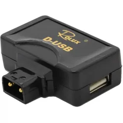 Rolux D-USB Adapter (1 Stk., Ladegerät ohne Akku), Akku Ladegerät