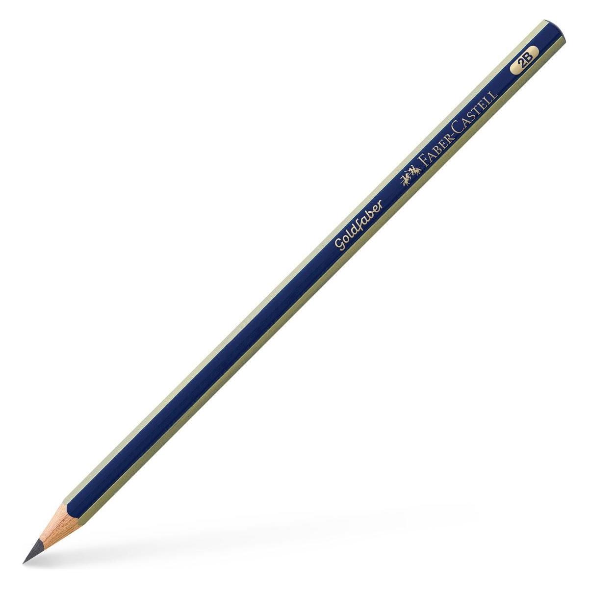 Faber-Castell Faber Castell Bleistift Goldfaber 1221 2B 12er (2B, 12x) (112502)