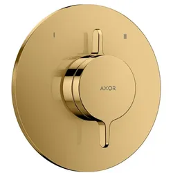 hansgrohe AXOR One Mischer 48415990 Unterputz für 2 Funktionen, polished gold optic