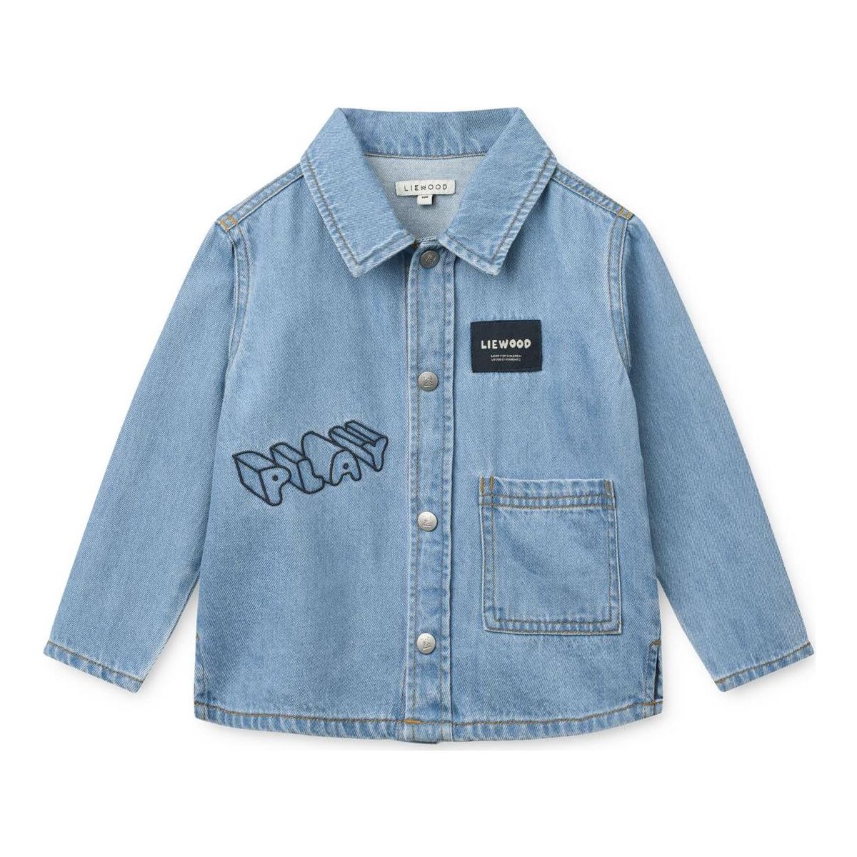 Liewood Greg Light Denim Shirt play / denim (2835) 92 LW20929-2835-92-CU