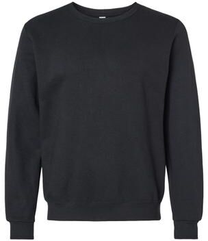 Jerzees 701MR Eco Premium Blend Crewneck Sweatshirt in Black Ink size 2XL   Cotton/Polyester
