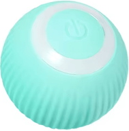 Inspire Curations SmartRoll Automatic Interactive Cat Ball Toy blue