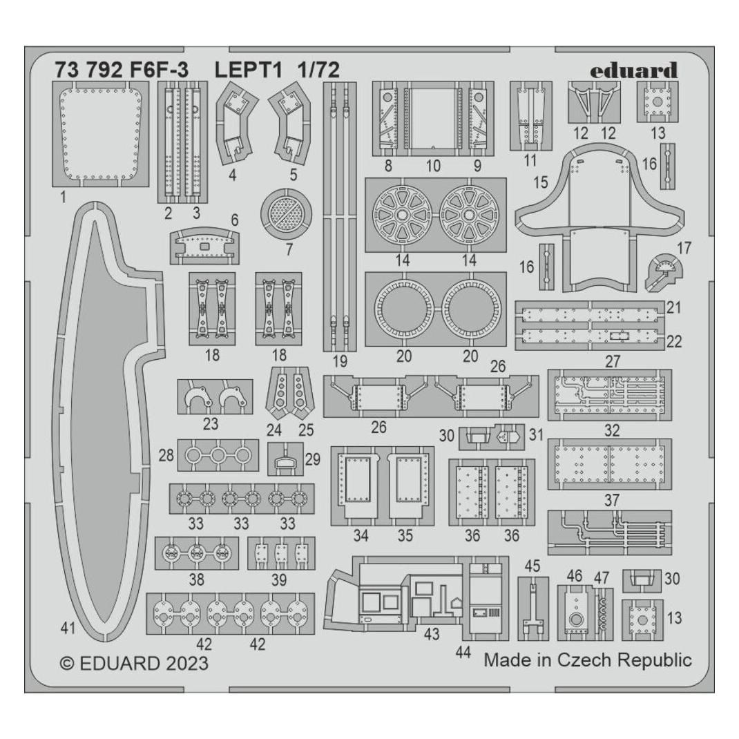 Eduard F6F-3 1/72 for (73792)