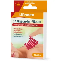 Akupunktur-Pflaster Lifemed® 17 Stück farbig sortiert 3 Größen