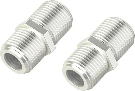 Hama 00205271 Type F Vrouwelijke stekker Zilverkleurig