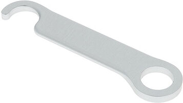 Bulldog Aluminum Guitar Lock Silver Argent