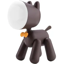 VR Shinecon, Nachtlicht, Nachtlicht Modell Dog Art Braun