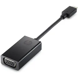 HP USB-C to VGA Adapter EU, Video Adapter, Schwarz