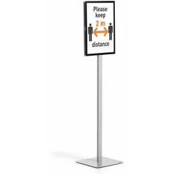 Durable 501357 Informationsschild Letter Grau Metall, Kunststoff 1 Stück(e)