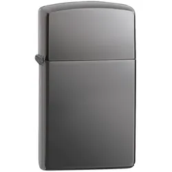 Zippo Sturmfeuerzeug Slim - STK - black ice