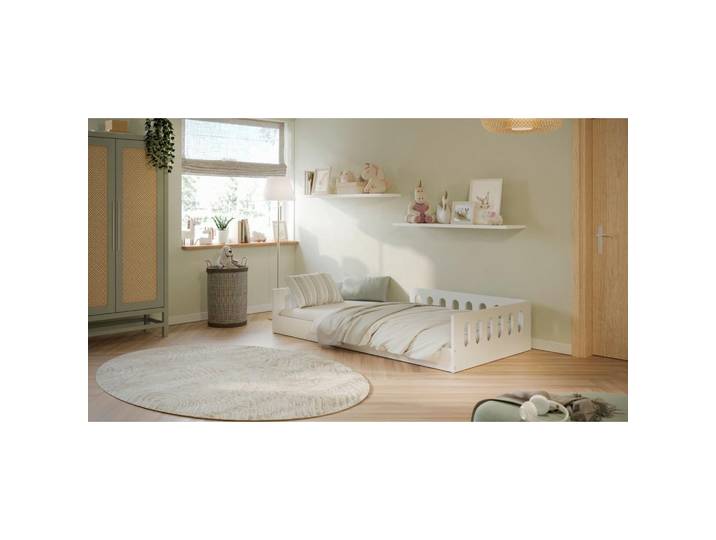 Kinder-/Juniorbett Timon Weiß B: 80cm